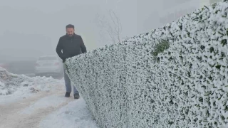 Bitlis'te dondurucu soğuk etkili oluyor