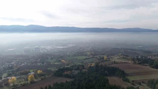 Bolu'da "sis denizi" manzaras mest etti