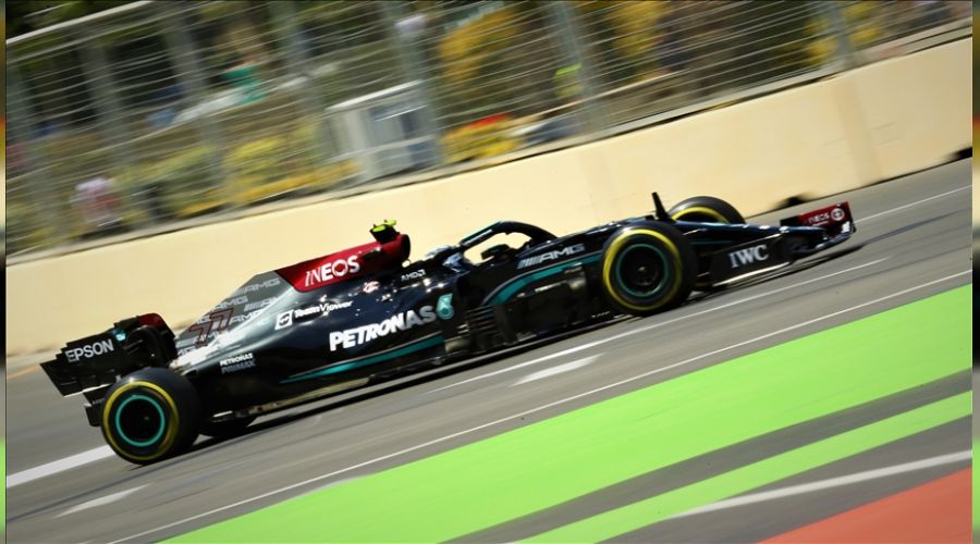 Bottas'a üç sıra geriden başlama cezası