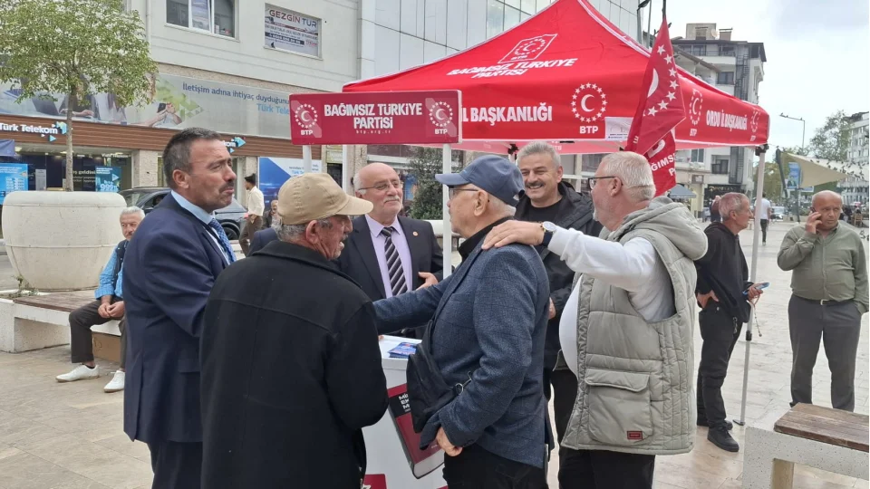 BTP te�kilat� Ordu'da halk�n nabz�n� tuttu: F�nd�k �reticisi ve vatanda� ge�im s�k�nt�s�nda