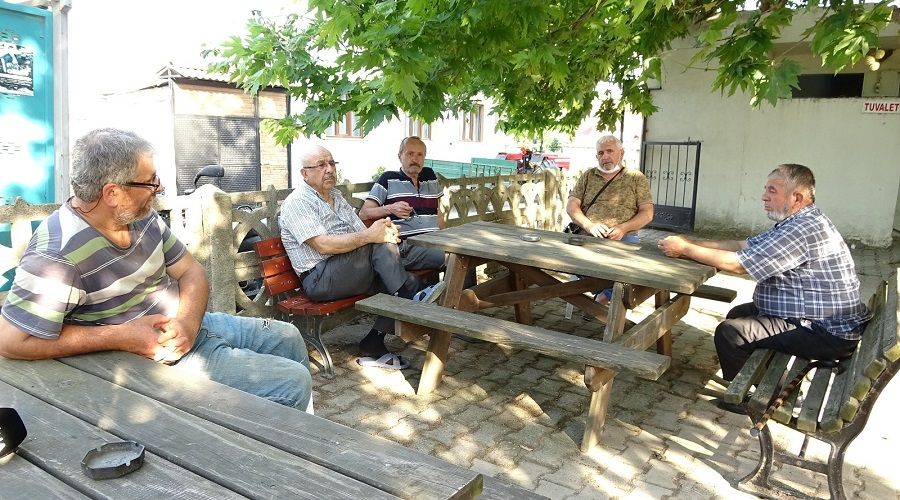 Bu k�ye gelen misafir ka��yor