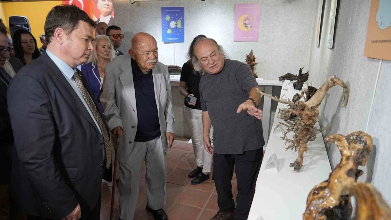 Bu sergideki eserlerin kayna�� da�!