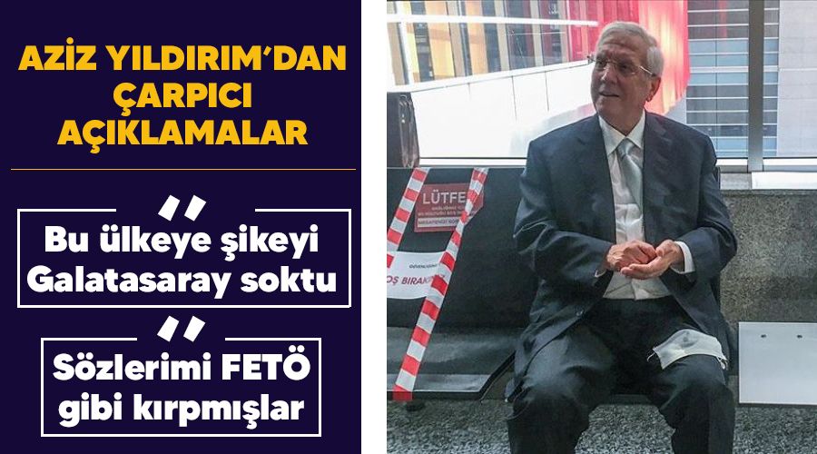 "Bu ülkeye şikeyi Galatasaray soktu, sözlerimi FETÖ gibi kırpmışlar"