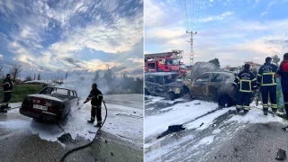 Burdur'da iki ara kafa kafaya arpt: 1 l, 4 yaral