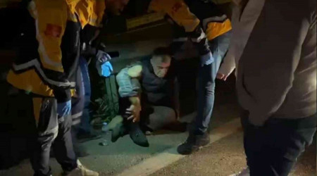 Bursa'da önünü kestikleri kamyonun şoförünü dövüp hastanelik ettiler