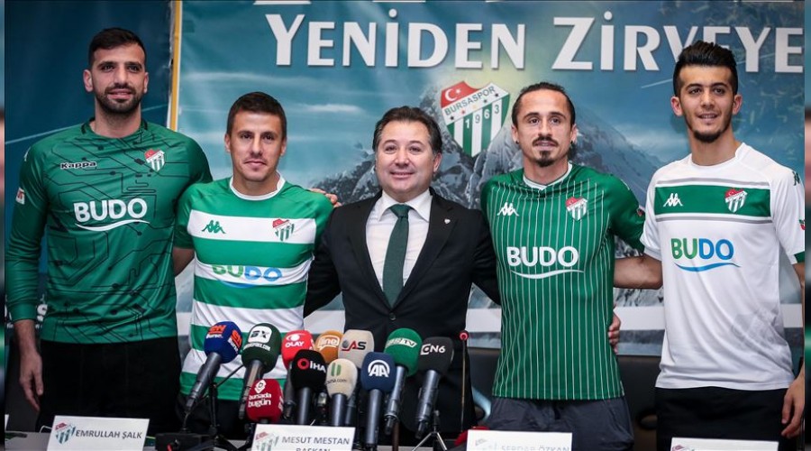 Bursaspor'da 4 imza