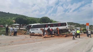 anakkale'de otobs kazas: 6 l