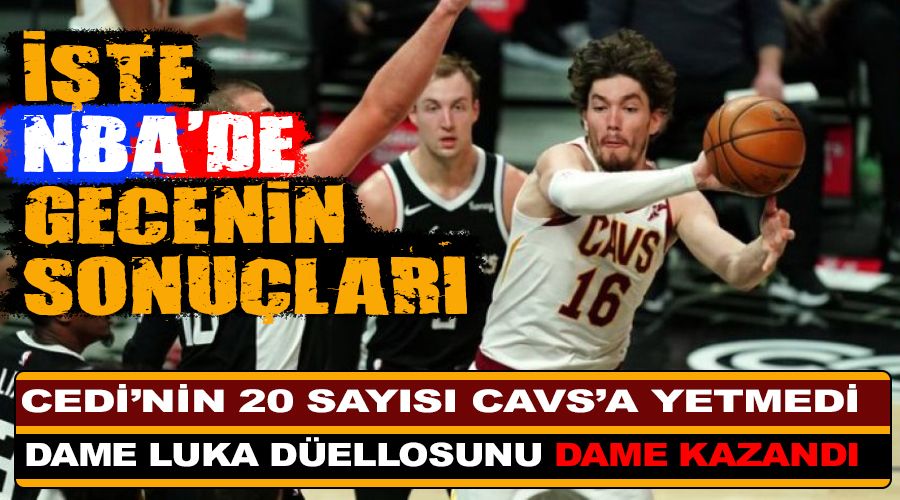 Cedi'nin 20 sayısı kazanmaya yetmedi