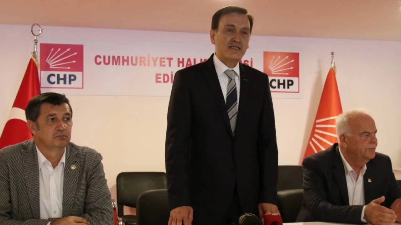 CHP Edirne Belediye Başkan Adayı adaylıktan çekildi