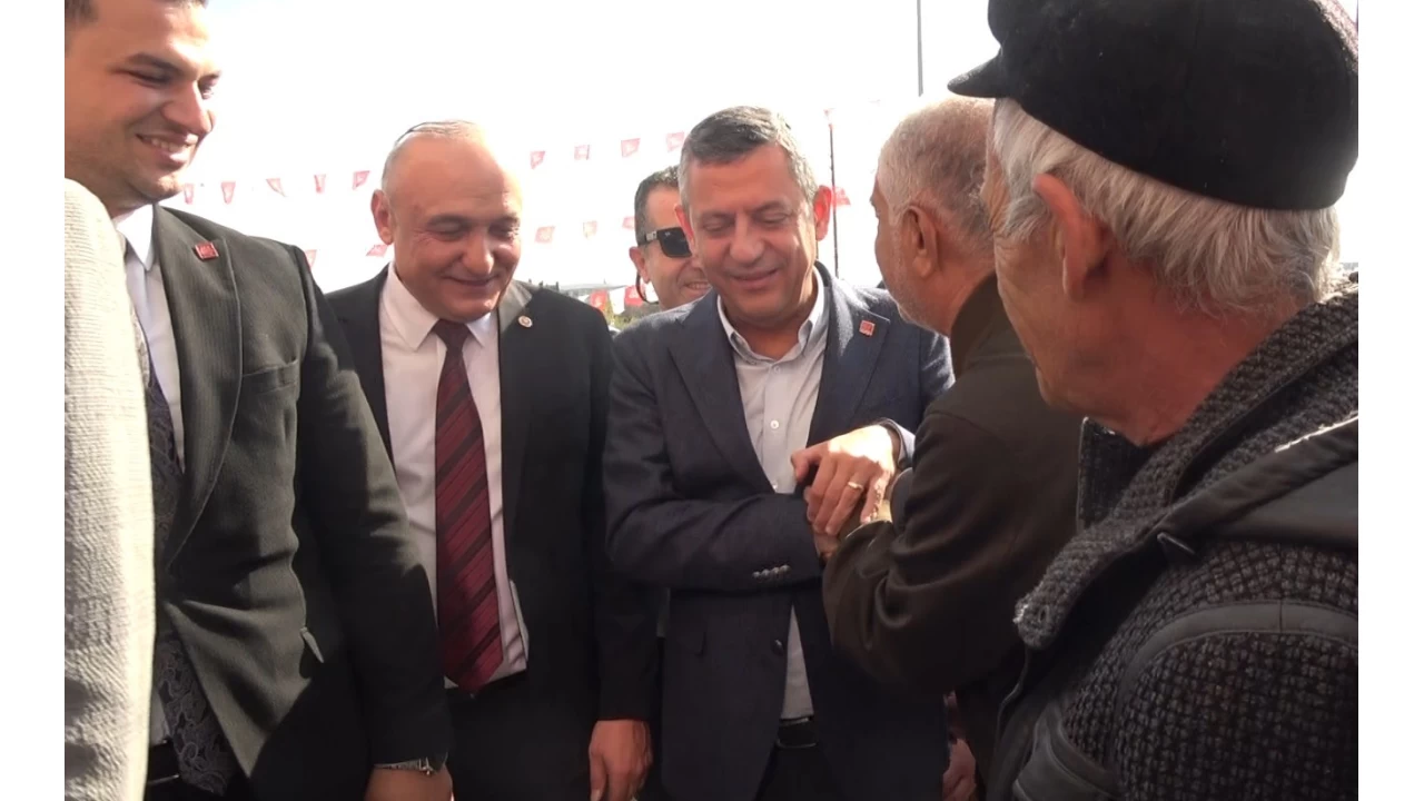 CHP Genel Başkanı Özgür Özel Kilis'te