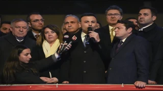 CHP'liler Rıza Akpolat'ın tutuklanmasını protesto etti