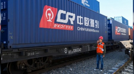 Çin'den Avrupa'ya 100. yük treni seferi