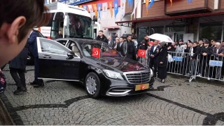 Cumhurbakan Erdoan Rize'den ayrld