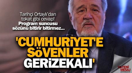 'Cumhuriyet'e sövenler gerizekalı'