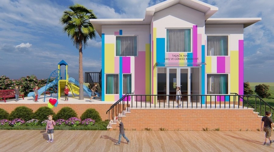 Dar gelirli ve turizm çalışanı ailelerin çocukları için kreş