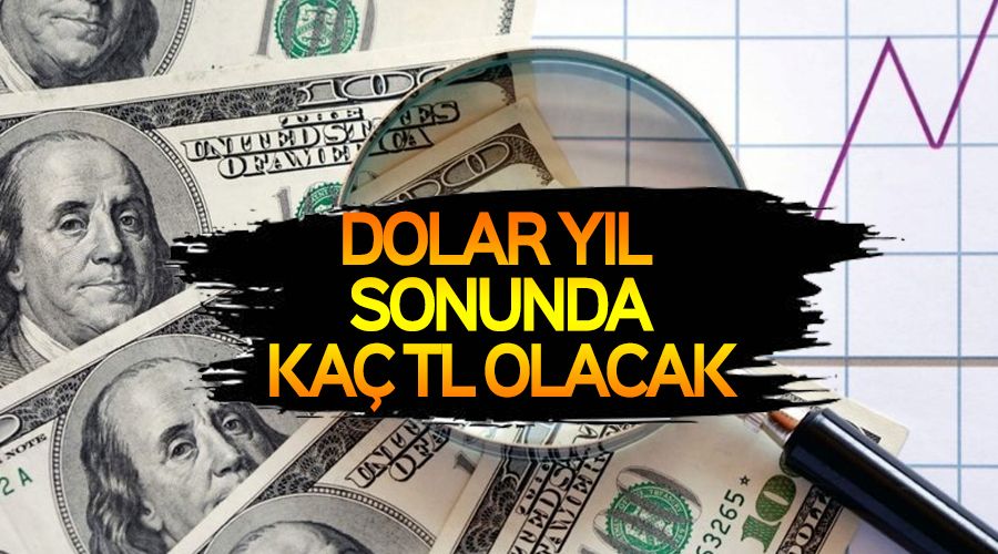Dolar y�l sonunda ka� TL olacak?