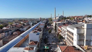 Edirne'de bahar yo�unlu�u: Yerli ve yabanc� turist ak�n�