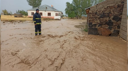 Erciş'te sel felaketi