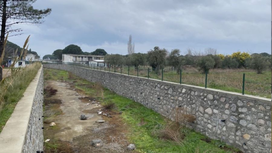 Erdek'te dereler kurudu