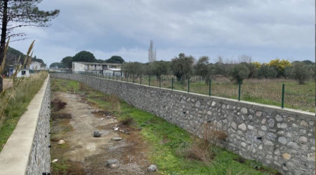 Erdek'te dereler kurudu