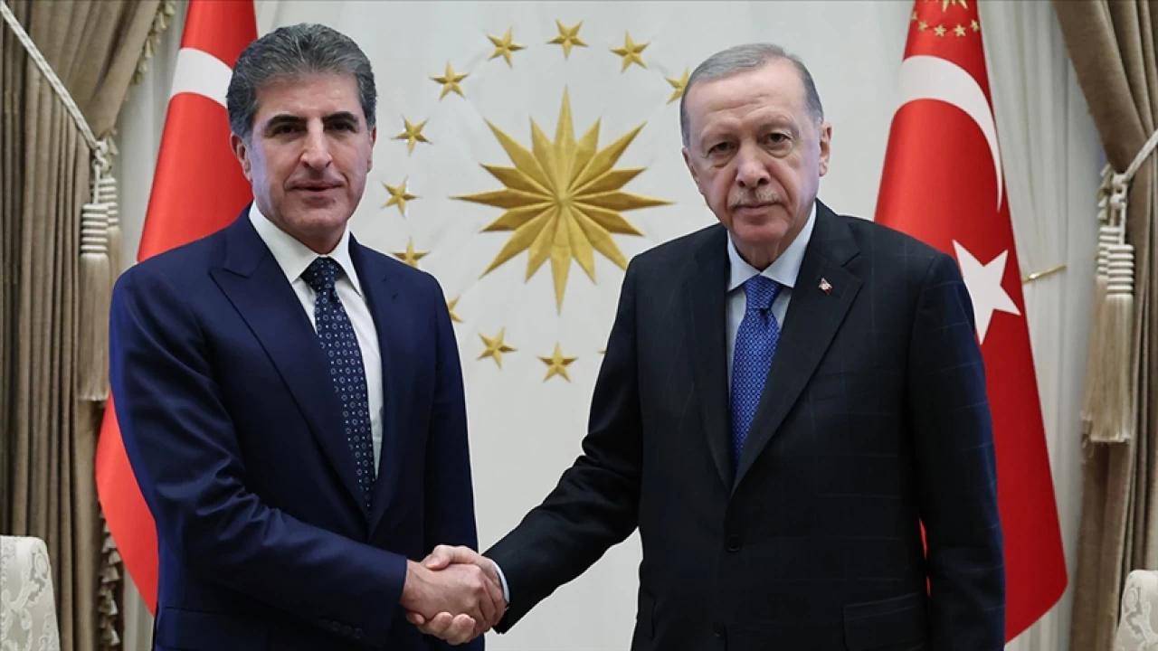 Erdoğan Beştepe'de Barzani ile ne görüştü?