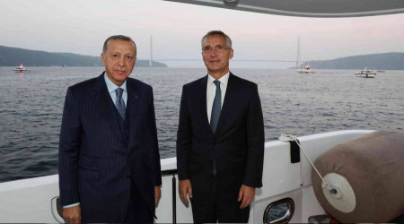 Erdoan ile Stoltenberg grmesi sona erdi