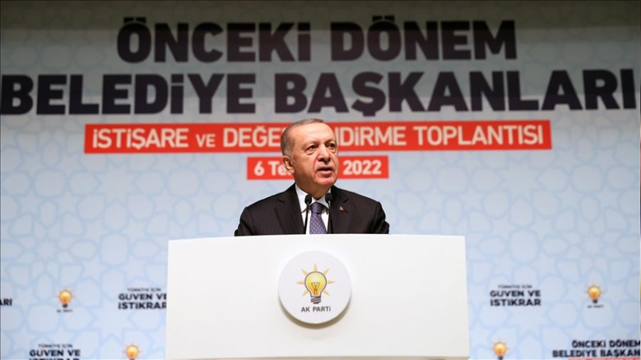 Erdo�an'dan se�im mesaj�