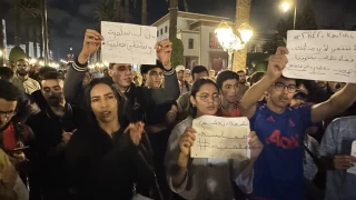 Fas'ta Z kua sokaklar terketmiyor