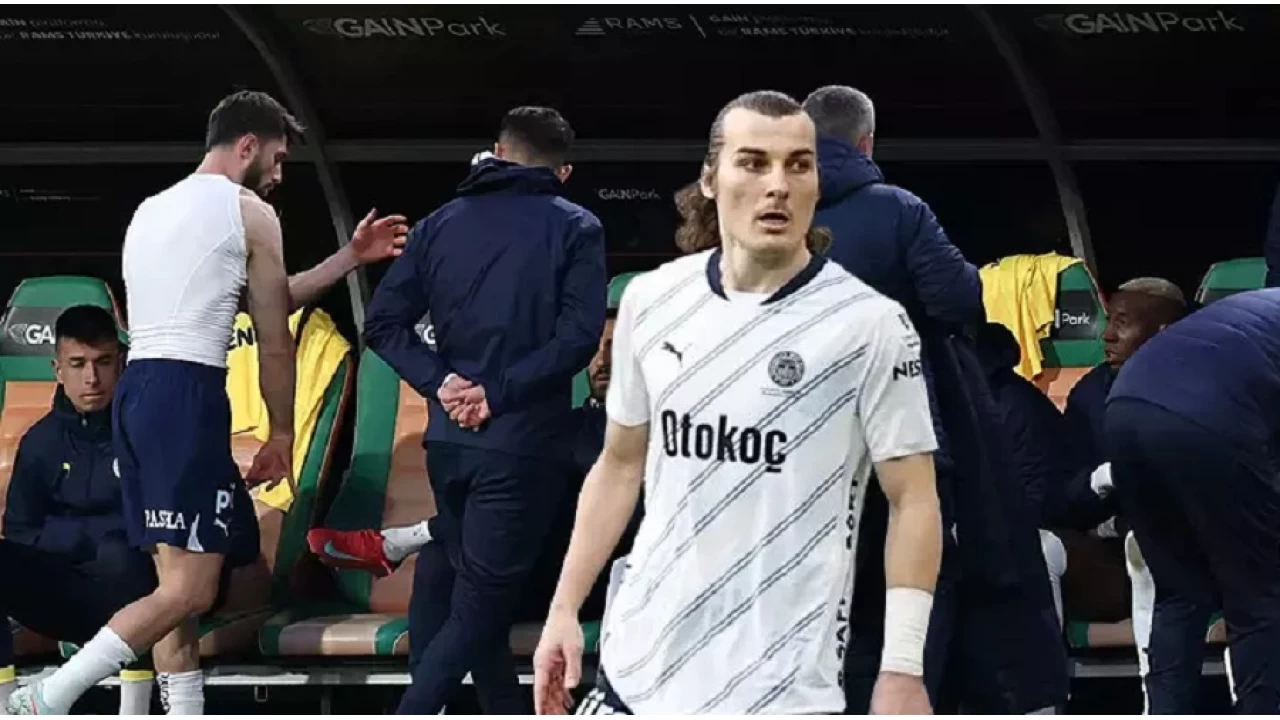 Fenerbahçe'de İsmail Yüksek ve Çağlar Söyüncü derbide yok