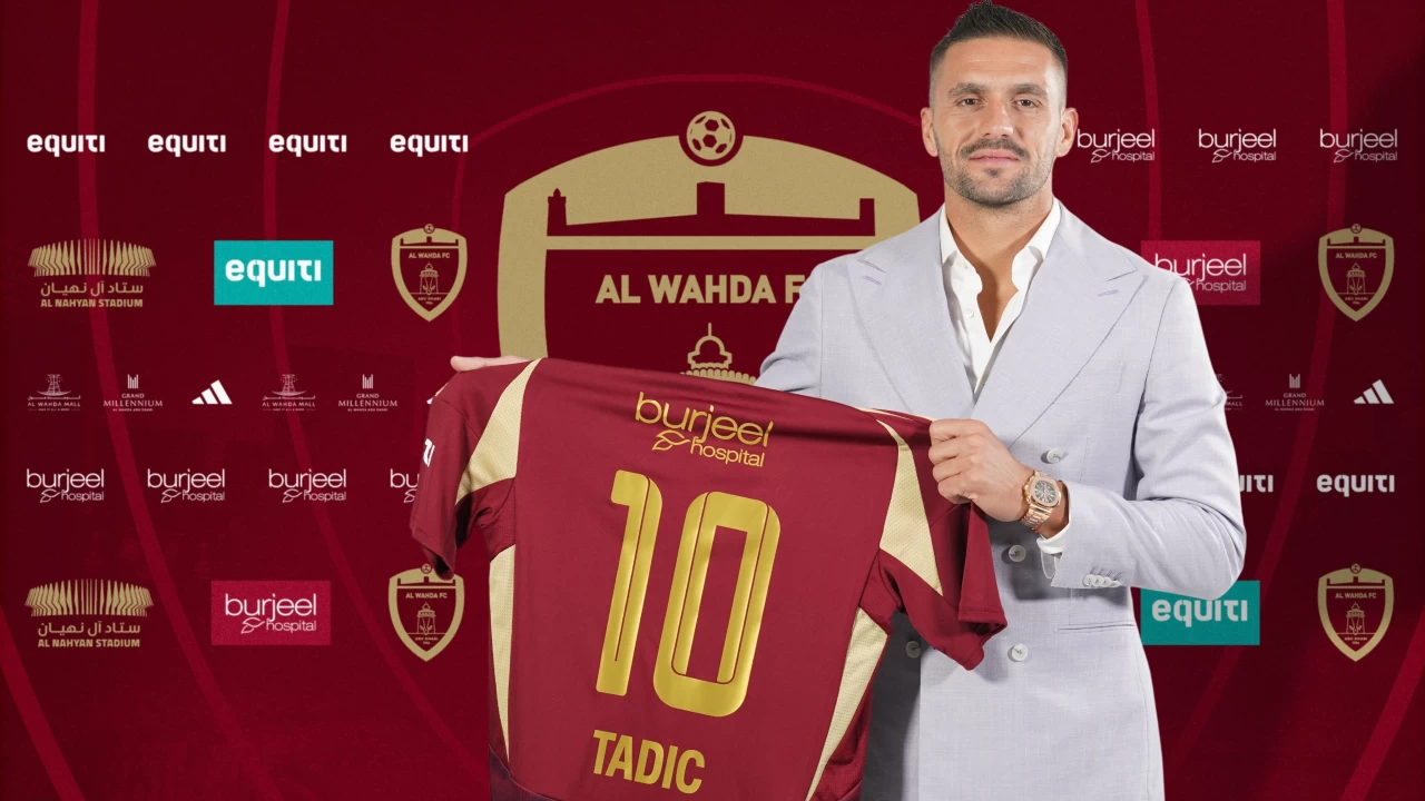 Fenerbahe'den ayrlan Dusan Tadic, Al Wahda'ya transfer oldu