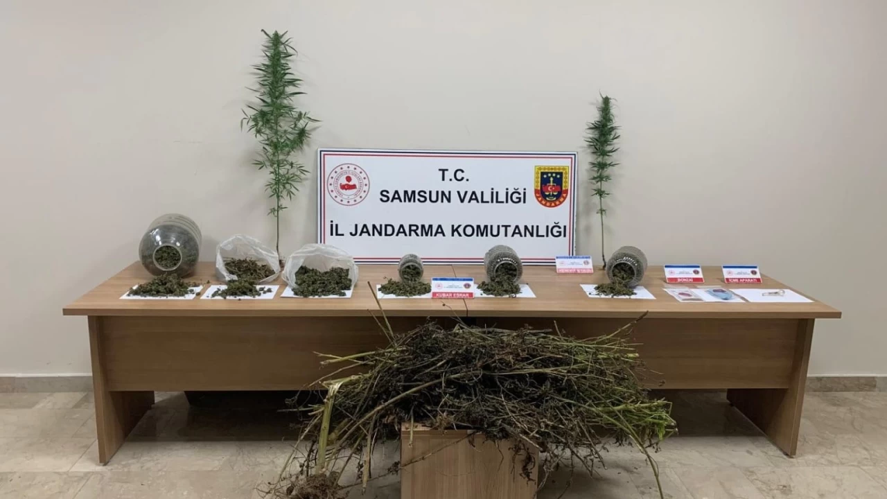 Fndk bahesindeki bidonlardan uyuturucu kt