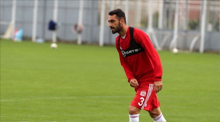 Galatasaray'da değil Sivasspor idmanında