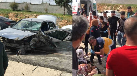 Gaziantep'te trafik kazası: 10 yaralı