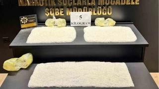 Gbre uvallarnn arasndan 5 kilogram uyuturucu kt