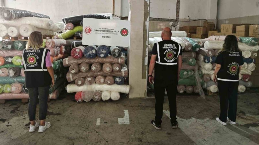 Gmrkte tonlarca kuma ele geirildi