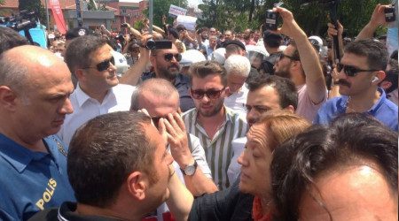 Hastanelerde 'Şiddet' grevi, Çapa'da gergin anlar