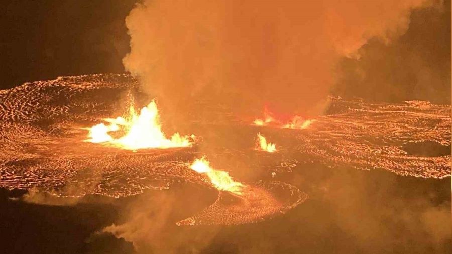 Hawaii'deki Kilauea Yanarda��'nda patlama