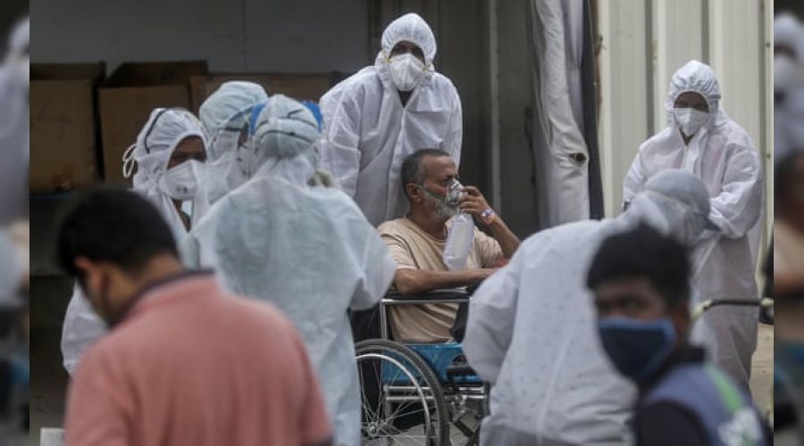 Hindistan salg�n�n k�skac�nda