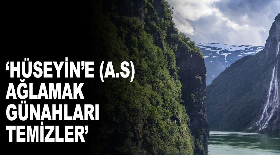 Hseyine (a.s.) alamak gnahlar temizler