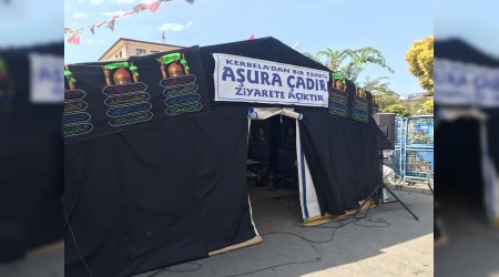 Iğdır'da Aşura çadırı kalpleri hüzünlendirdi