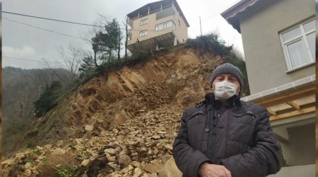 İkizdere'de heyelana maruz kalan evler yıkılacak