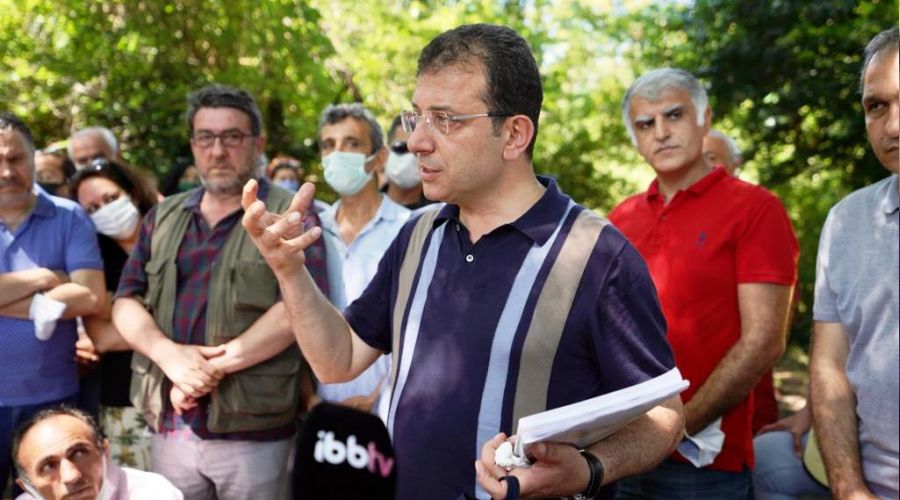 �mamo�lu, �koru n�betindeki� g�n�ll�lerle bulu�tu 