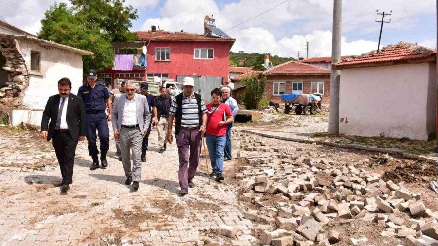 İnönü Belediyesi sel afetinin ardından yaraları sarıyor