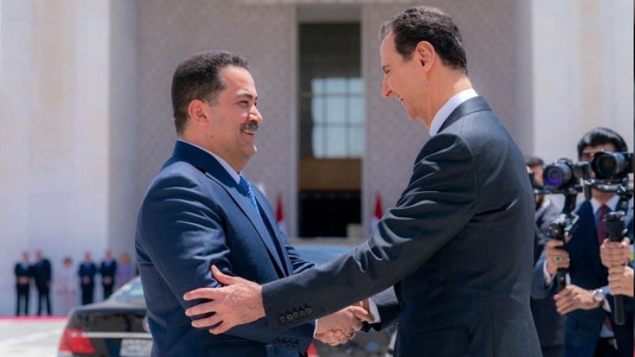 Irak Başbakanı el-Sudani Suriye’de Esad ile görüştü