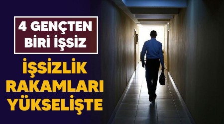 sizlik rakamlar ykselite, 4 genten biri isiz