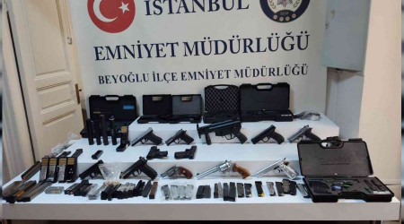 İstanbul'da silah kaçakçılığı operasyonu