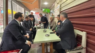 �zmir�de esnaf�n sesi dinlendi: Genel Sekreter Ergan sahada