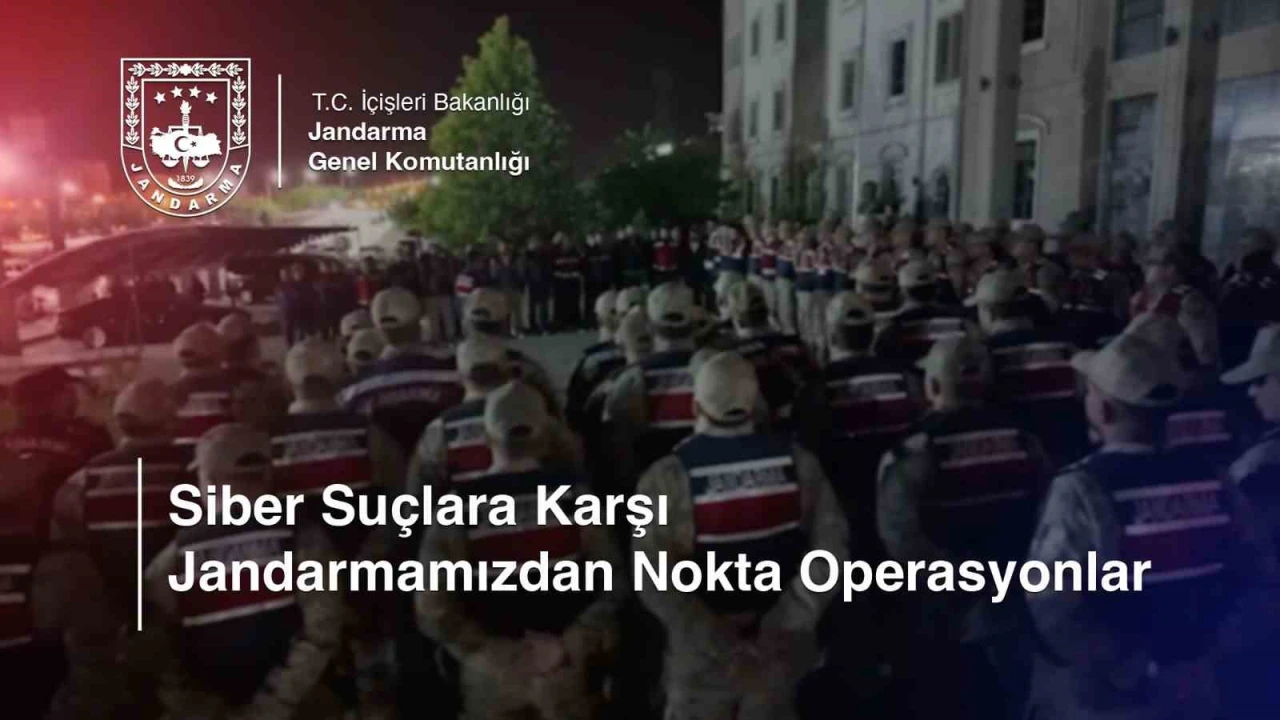 Jandarmadan 'Siber Doland�r�c�l�k' operasyonu: 54 tutuklu