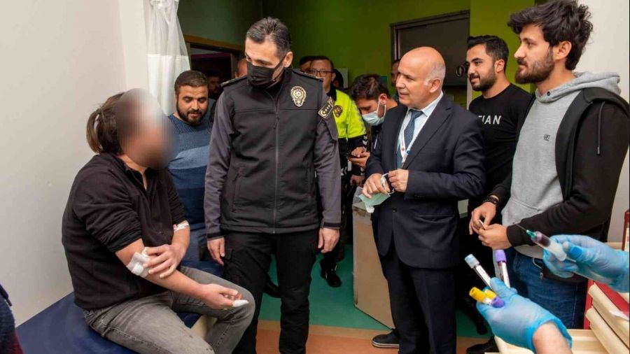 Ka�ak g��men operasyonunda bir polis yaraland�
