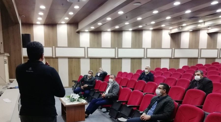 Kahramanmaraş'ta toplu taşıma şoförlerine eğitim